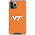 Virginia Tech Orange iPhone 12 Pro Clear Case