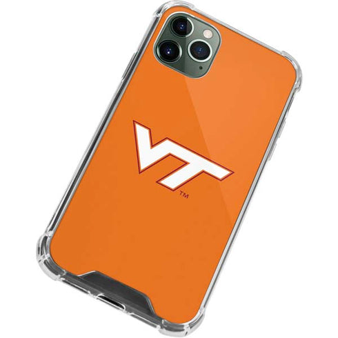 Virginia Tech Orange iPhone 12 Pro Max Clear Case