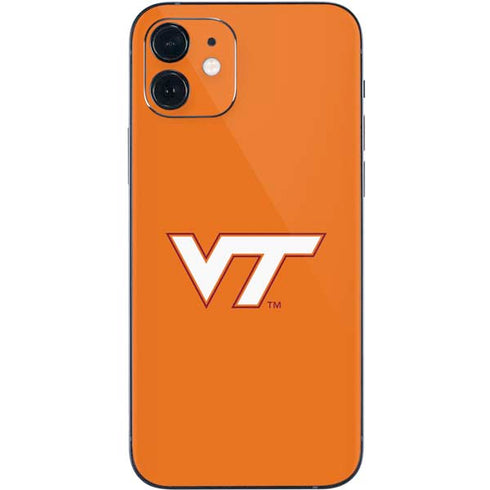 Virginia Tech Orange iPhone 12 Skin