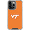 Virginia Tech Orange iPhone 13 Pro Clear Case