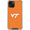 Virginia Tech Orange iPhone 14 Plus Clear Case