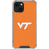 Virginia Tech Orange iPhone 14 Plus Clear Case