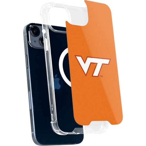 Virginia Tech Orange iPhone 15 Plus MagSafe Case