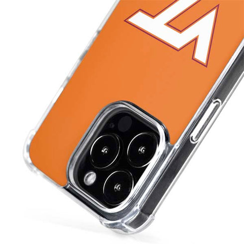 Virginia Tech Orange iPhone 15 Pro Max MagSafe Case