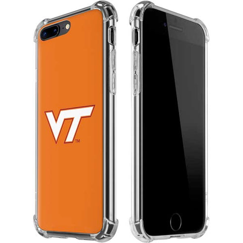 Virginia Tech Orange iPhone 7/8 Plus Clear Case