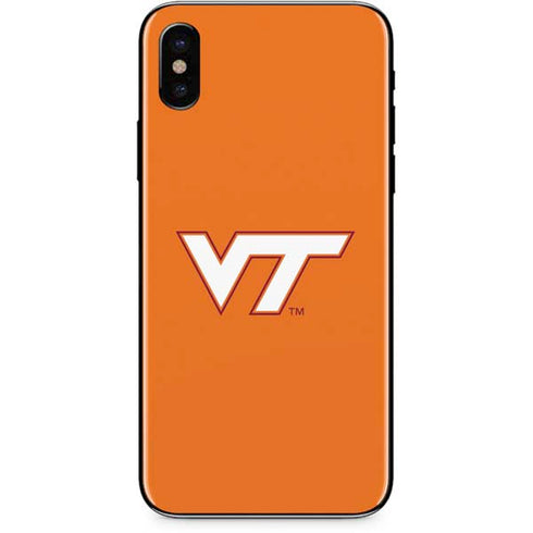 Virginia Tech Orange iPhone XS Skin