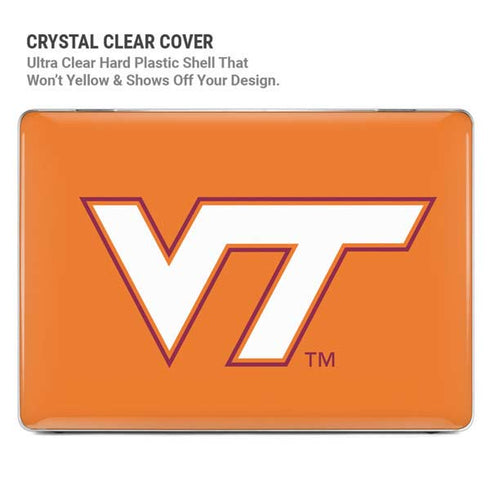 Virginia Tech University Orange MacBook Air 15in (2023-2025) Case plus Skin