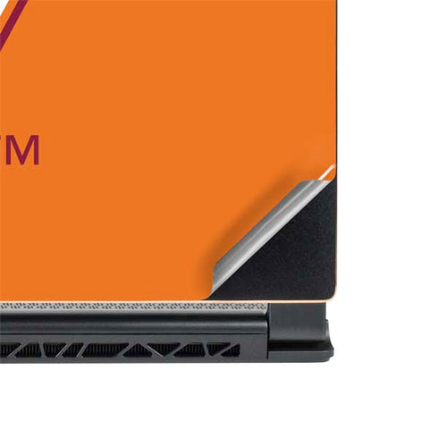 Virginia Tech Orange MSI GS65 Stealth Laptop Skin