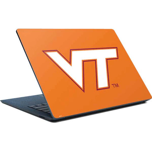 Virginia Tech Orange Surface Laptop Skin