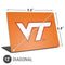 Virginia Tech Orange Universal Laptop 12in (9.8 x 6.8in) Skin