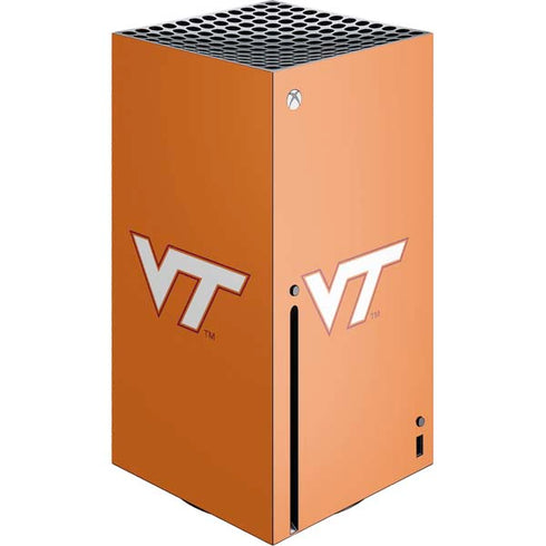 Virginia Tech Orange Xbox Series X Console Skin