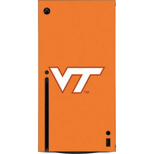 Virginia Tech Orange Xbox Series X Console Skin