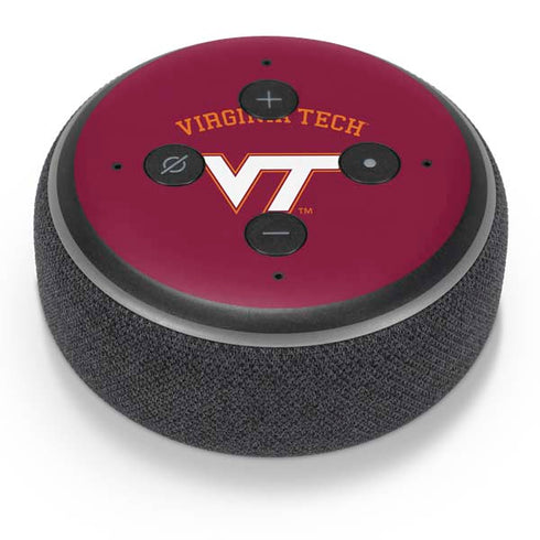 Virginia Tech VT Amazon Echo Dot 3 Skin