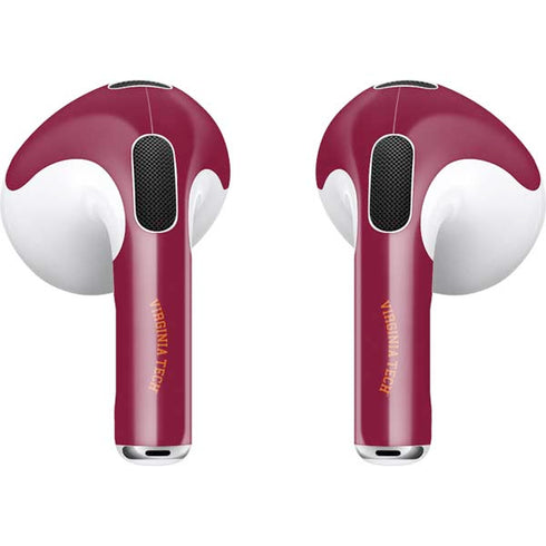 Virginia Tech VT Apple AirPods (3rd Gen 2021) Skin