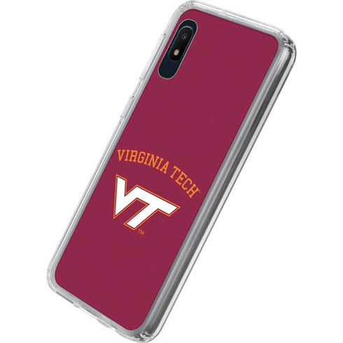 Virginia Tech VT Galaxy A10e Clear Case