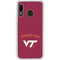 Virginia Tech VT Galaxy A20 Clear Case