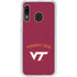 Virginia Tech VT Galaxy A20 Clear Case
