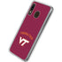 Virginia Tech VT Galaxy A20 Clear Case