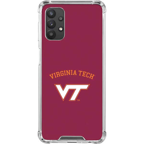 Virginia Tech VT Galaxy A32 5G Clear Case