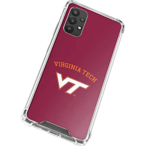 Virginia Tech VT Galaxy A32 5G Clear Case