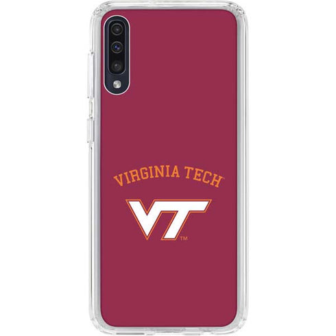 Virginia Tech VT Galaxy A50 Clear Case