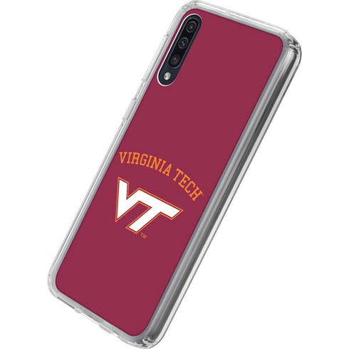 Virginia Tech VT Galaxy A50 Clear Case