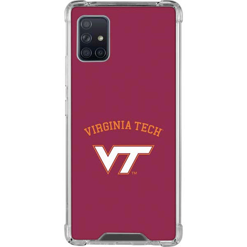 Virginia Tech VT Galaxy A51 5G Clear Case