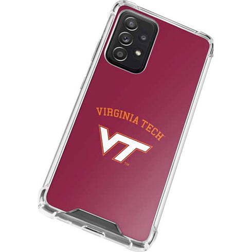 Virginia Tech VT Galaxy A52 5G Clear Case