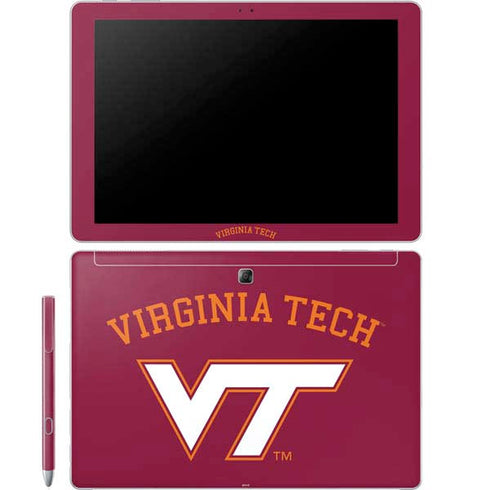 Virginia Tech VT Galaxy Book 12in Skin