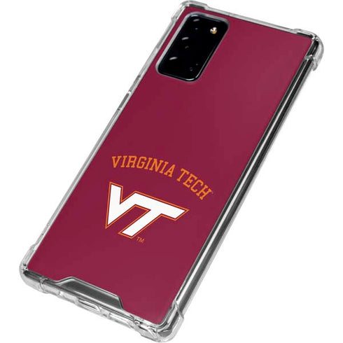 Virginia Tech VT Galaxy Note20 5G Clear Case
