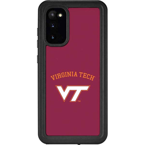 Virginia Tech VT Galaxy S20 Waterproof Case