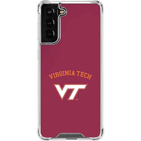 Virginia Tech VT Galaxy S21 FE Clear Case
