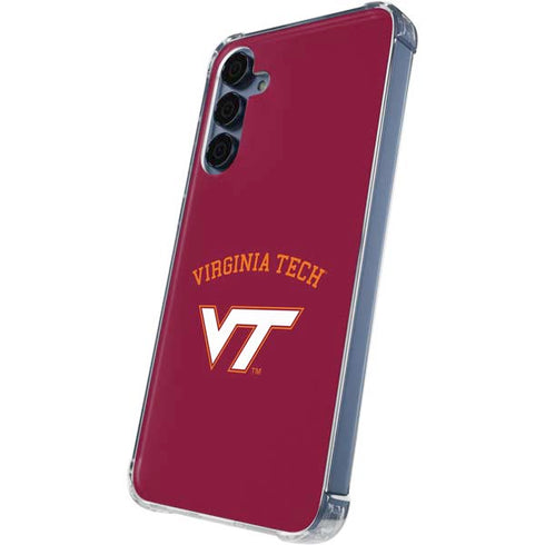 Virginia Tech VT Galaxy S24 Clear Case