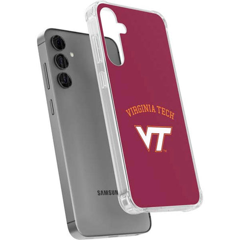 Virginia Tech VT Galaxy S24 Plus Clear Case