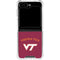 Virginia Tech VT Galaxy Z Flip5 5G Clear Case