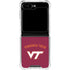 Virginia Tech VT Galaxy Z Flip5 5G Clear Case