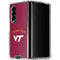 Virginia Tech VT Galaxy Z Fold4 5G Clear Case
