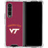 Virginia Tech VT Galaxy Z Fold4 5G Clear Case