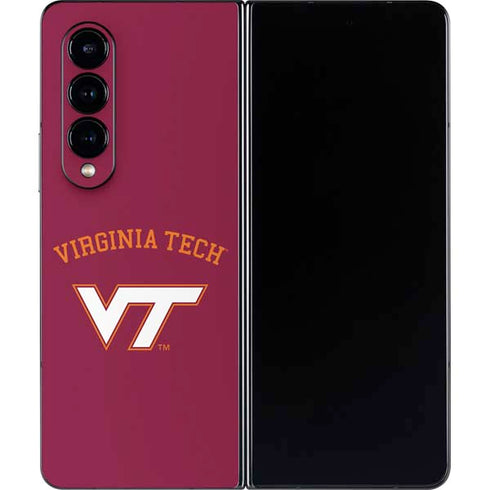 Virginia Tech VT Galaxy Z Fold4 5G Skin