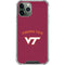 Virginia Tech VT iPhone 11 Pro Max Clear Case