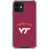 Virginia Tech VT iPhone 12 Clear Case