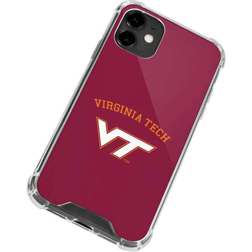 Virginia Tech VT iPhone 12 Clear Case