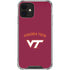 Virginia Tech VT iPhone 12 Mini Clear Case