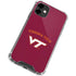 Virginia Tech VT iPhone 12 Mini Clear Case