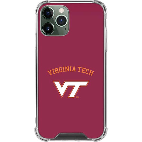 Virginia Tech VT iPhone 12 Pro Clear Case