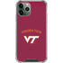 Virginia Tech VT iPhone 12 Pro Clear Case