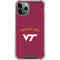 Virginia Tech VT iPhone 12 Pro Max Clear Case