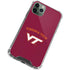 Virginia Tech VT iPhone 12 Pro Max Clear Case