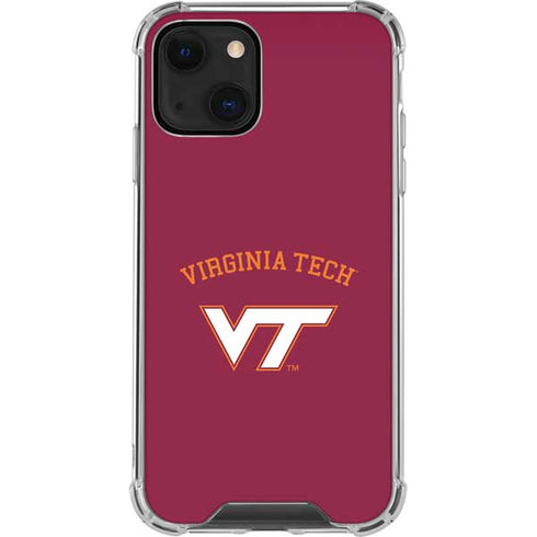Virginia Tech VT iPhone 13 Clear Case
