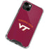 Virginia Tech VT iPhone 13 Clear Case